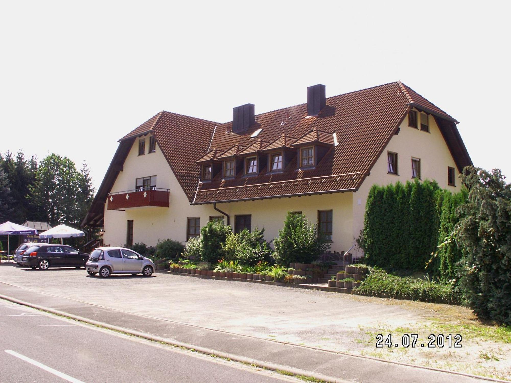Landgasthof Zum Hirschen Hafenlohr Экстерьер фото