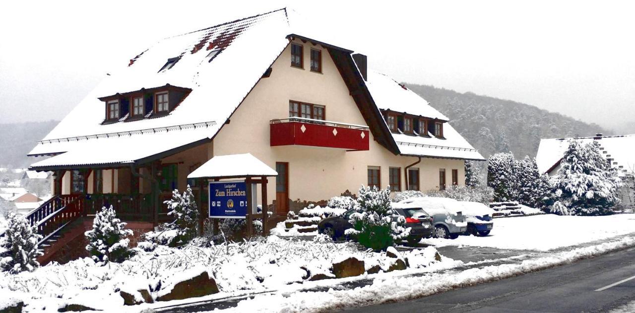 Landgasthof Zum Hirschen Hafenlohr Экстерьер фото